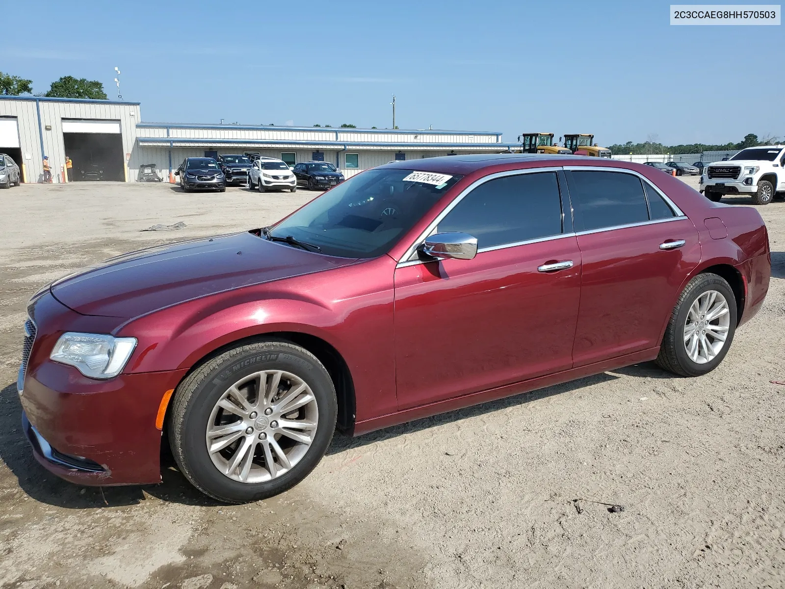 2017 Chrysler 300C VIN: 2C3CCAEG8HH570503 Lot: 65778344