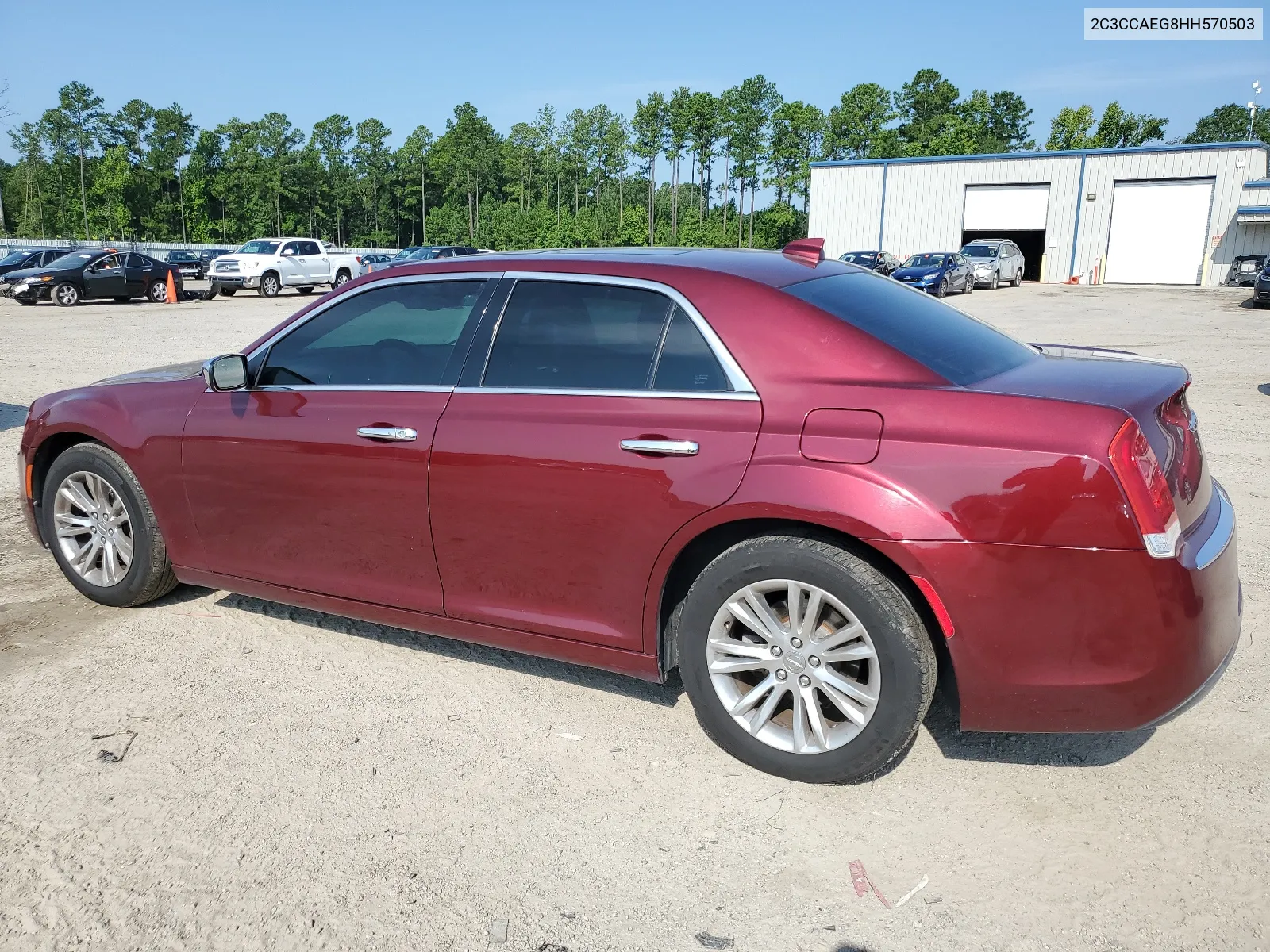 2017 Chrysler 300C VIN: 2C3CCAEG8HH570503 Lot: 65778344