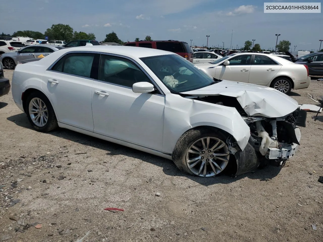 2017 Chrysler 300 Limited VIN: 2C3CCAAG1HH538644 Lot: 66022384