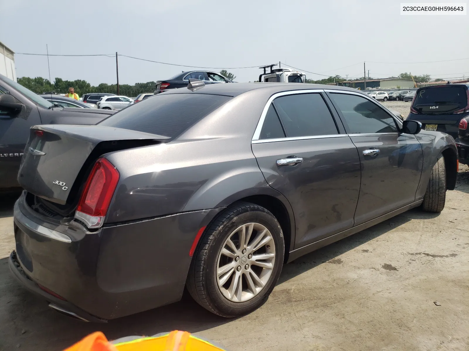 2017 Chrysler 300C VIN: 2C3CCAEG0HH596643 Lot: 66964314