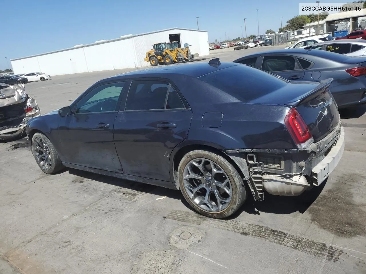 2017 Chrysler 300 S VIN: 2C3CCABG5HH616146 Lot: 67340574