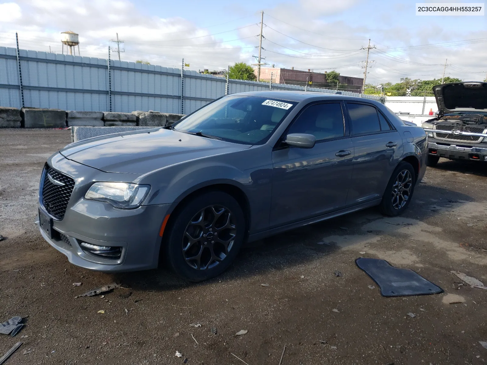 2017 Chrysler 300 S VIN: 2C3CCAGG4HH553257 Lot: 67474924