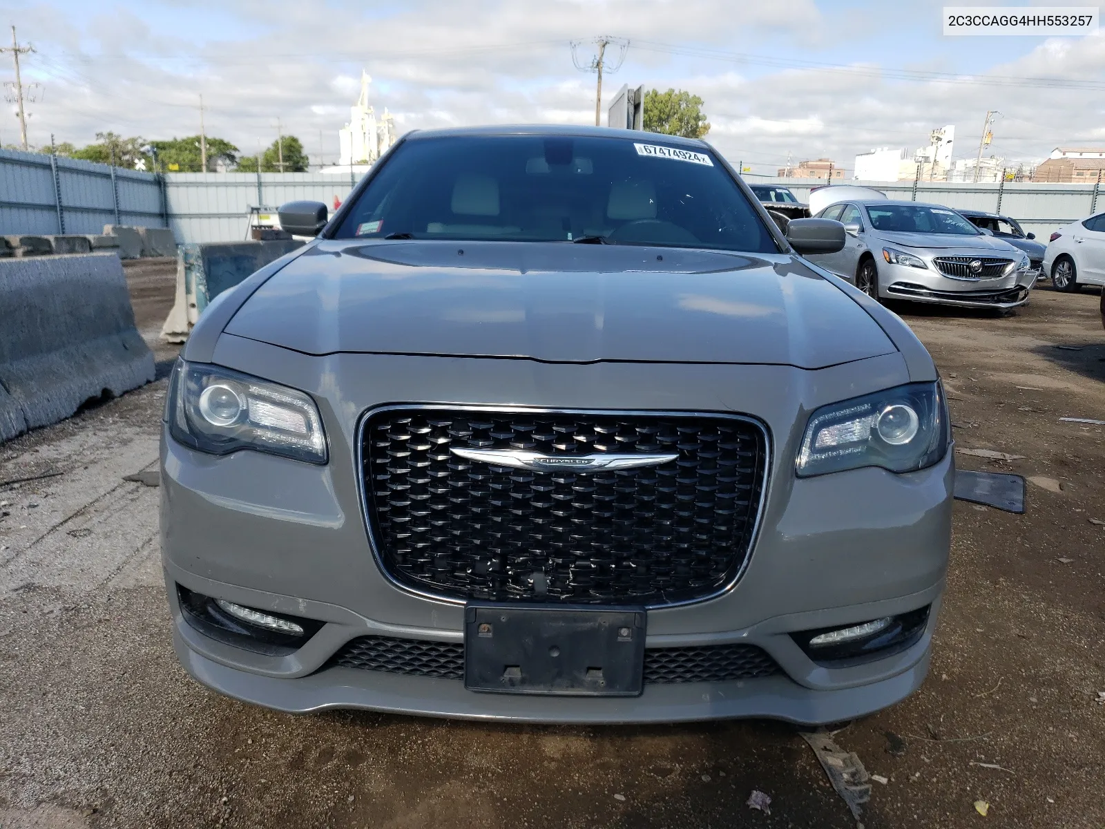 2017 Chrysler 300 S VIN: 2C3CCAGG4HH553257 Lot: 67474924