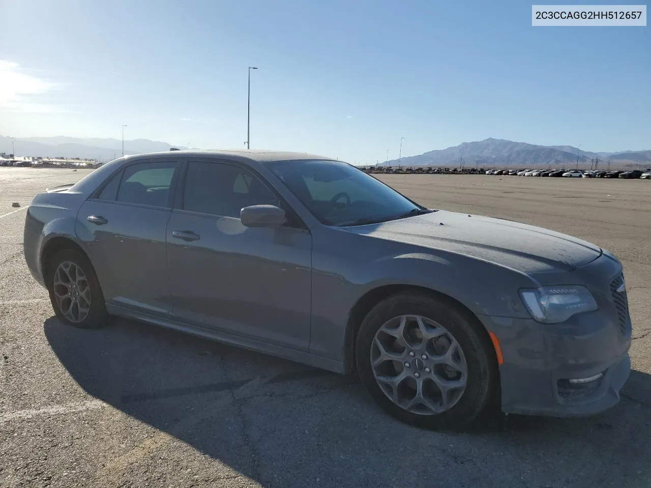 2017 Chrysler 300 S VIN: 2C3CCAGG2HH512657 Lot: 68545884