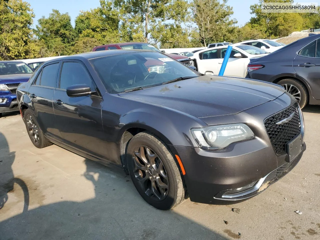 2C3CCAGG5HH558094 2017 Chrysler 300 S