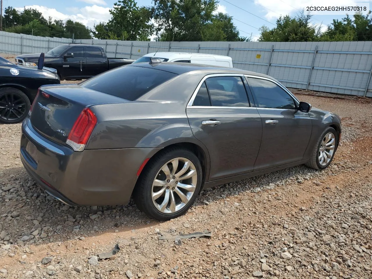 2017 Chrysler 300C VIN: 2C3CCAEG2HH570318 Lot: 69865404