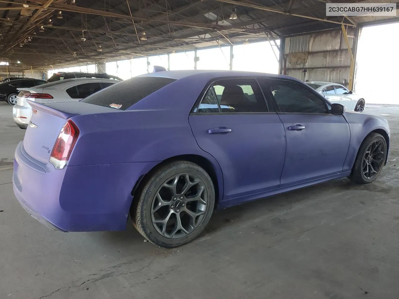 2C3CCABG7HH639167 2017 Chrysler 300 S