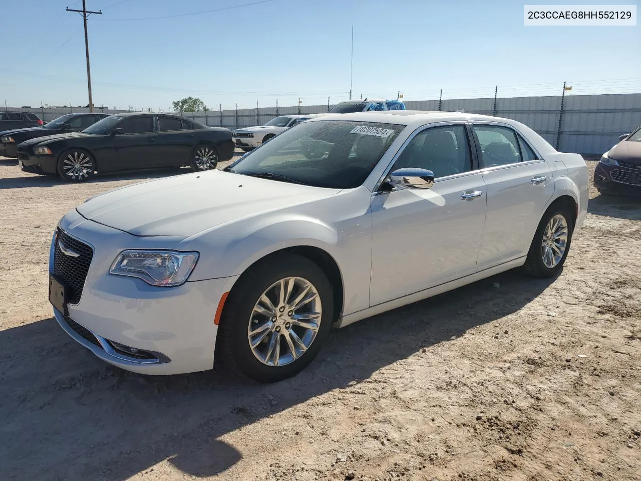 2017 Chrysler 300C VIN: 2C3CCAEG8HH552129 Lot: 70207524