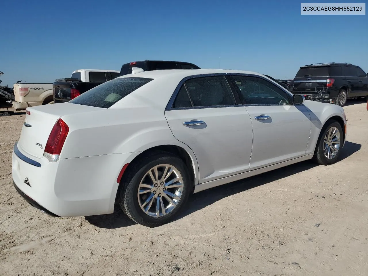 2017 Chrysler 300C VIN: 2C3CCAEG8HH552129 Lot: 70207524