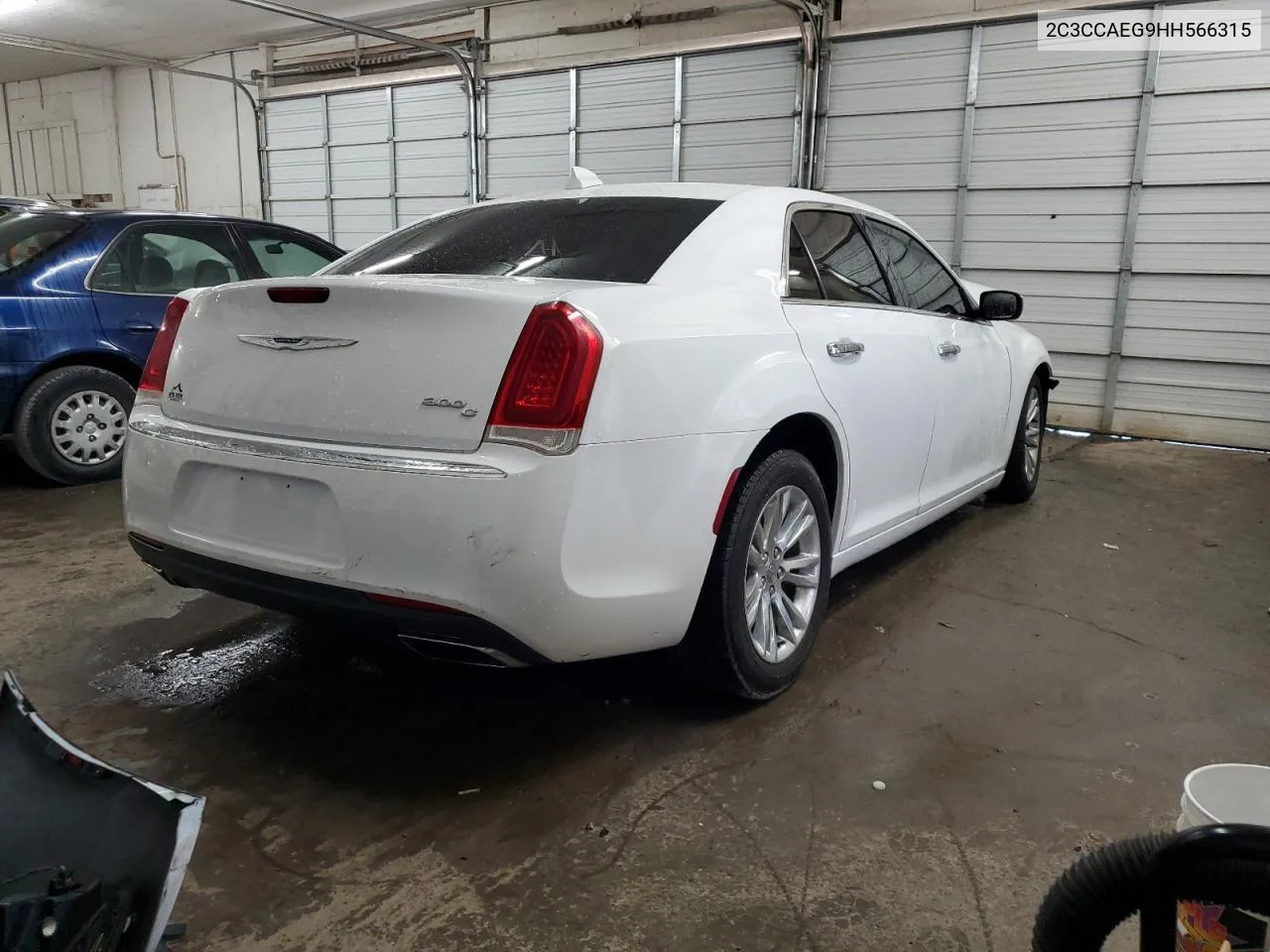 2C3CCAEG9HH566315 2017 Chrysler 300C