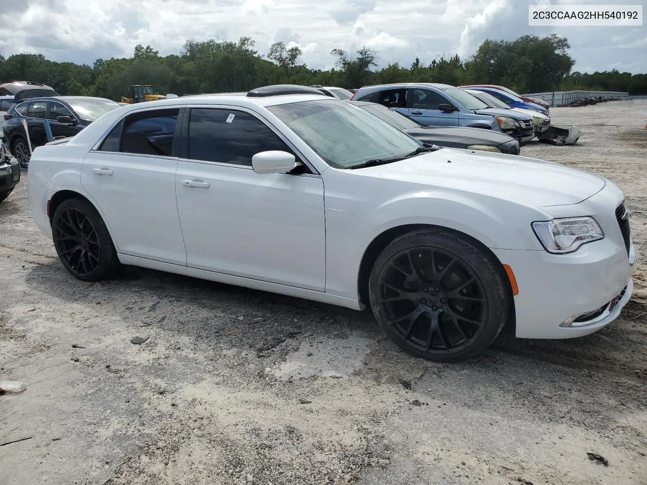 2C3CCAAG2HH540192 2017 Chrysler 300 Limited