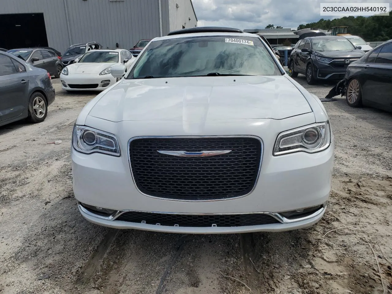 2C3CCAAG2HH540192 2017 Chrysler 300 Limited