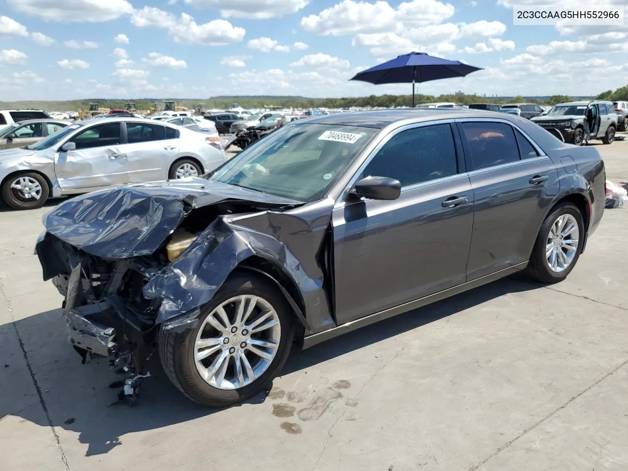 2017 Chrysler 300 Limited VIN: 2C3CCAAG5HH552966 Lot: 70468994