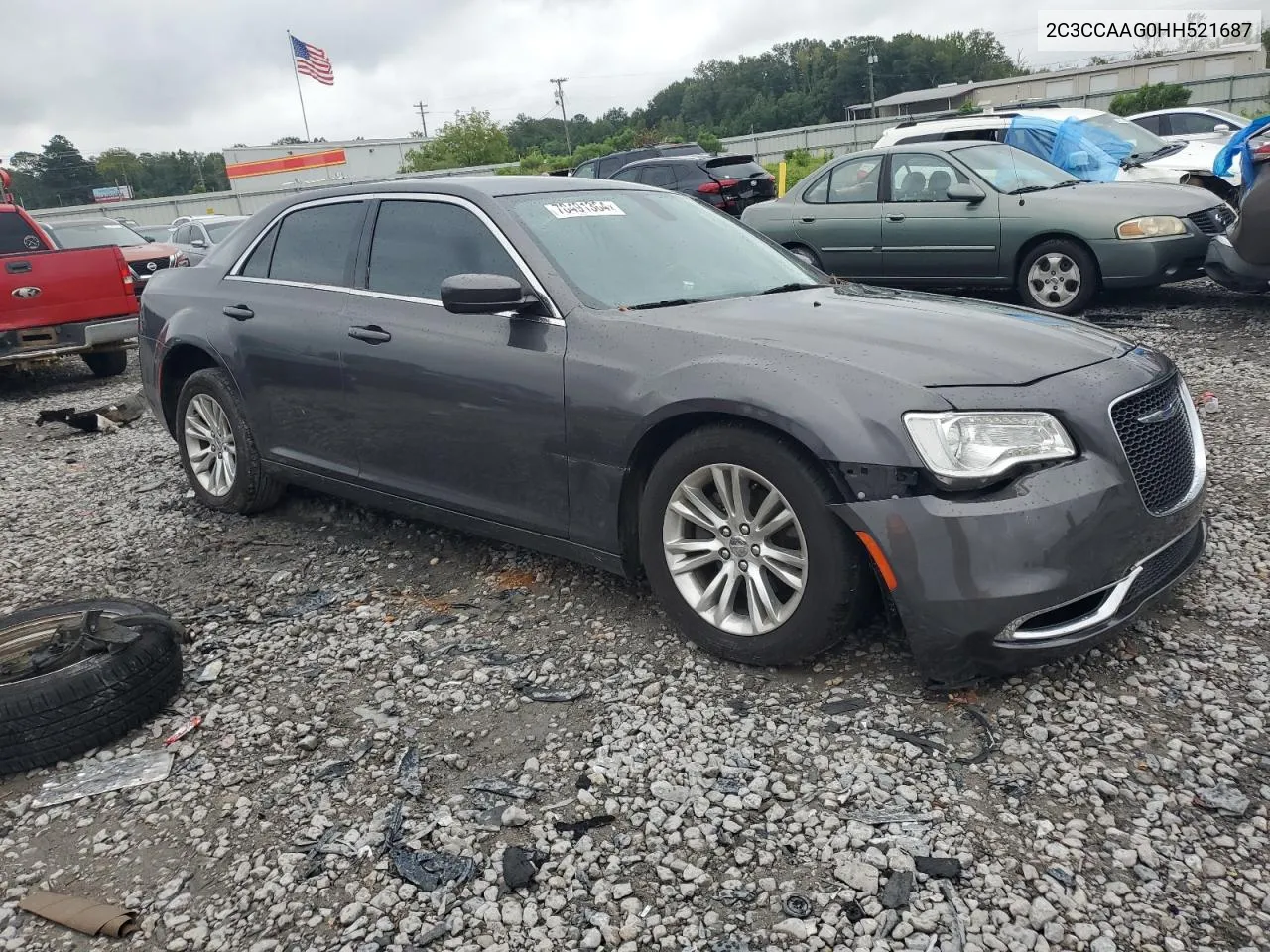 2017 Chrysler 300 Limited VIN: 2C3CCAAG0HH521687 Lot: 70491364