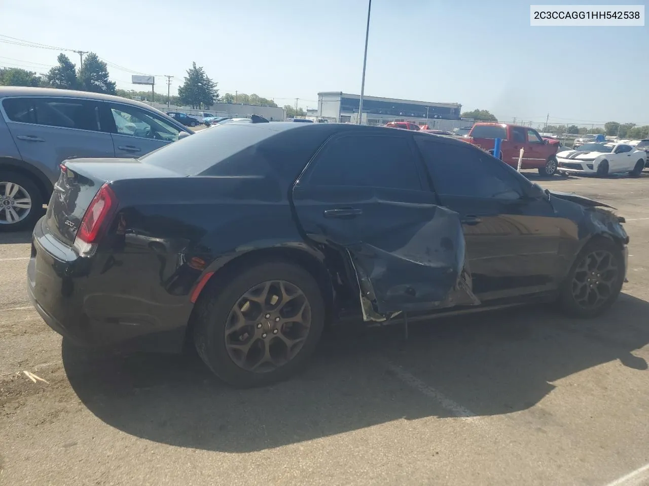 2017 Chrysler 300 S VIN: 2C3CCAGG1HH542538 Lot: 70954604