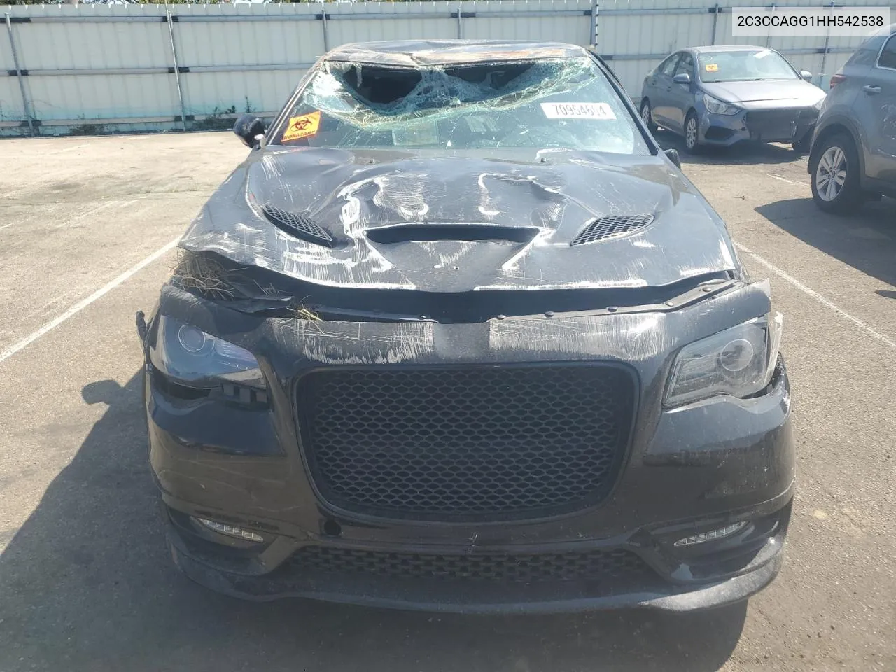 2C3CCAGG1HH542538 2017 Chrysler 300 S