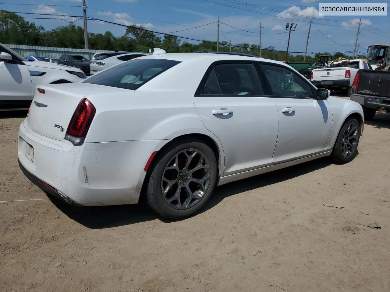 2017 Chrysler 300 S VIN: 2C3CCABG3HH564984 Lot: 71400614