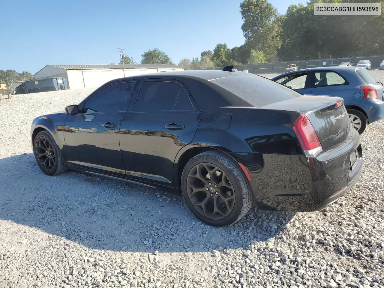 2C3CCABG1HH593898 2017 Chrysler 300 S