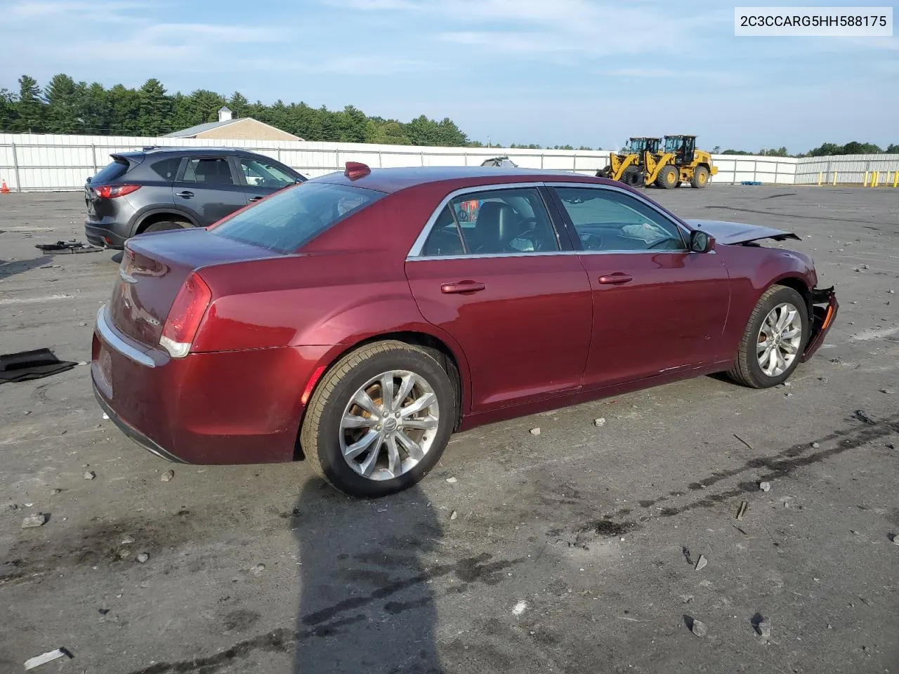 2017 Chrysler 300 Limited VIN: 2C3CCARG5HH588175 Lot: 72008634