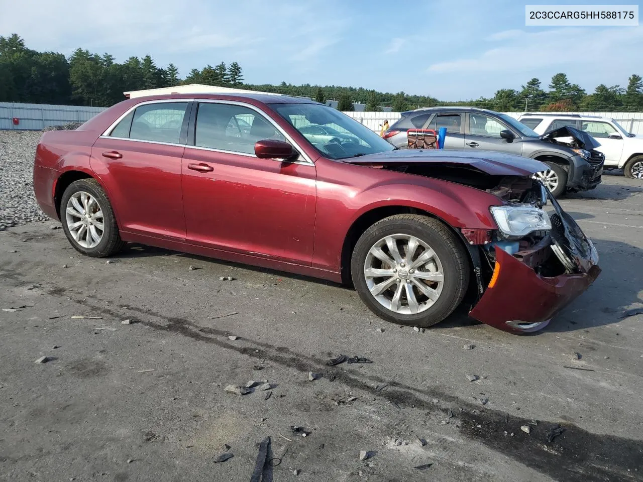 2017 Chrysler 300 Limited VIN: 2C3CCARG5HH588175 Lot: 72008634