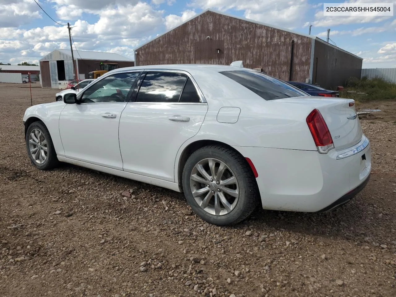 2017 Chrysler 300 Limited VIN: 2C3CCARG5HH545004 Lot: 72071094