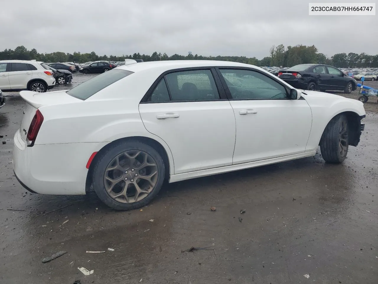 2C3CCABG7HH664747 2017 Chrysler 300 S