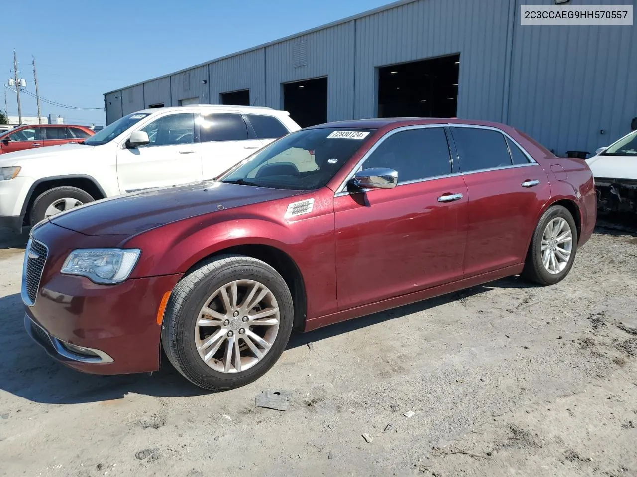 2C3CCAEG9HH570557 2017 Chrysler 300C