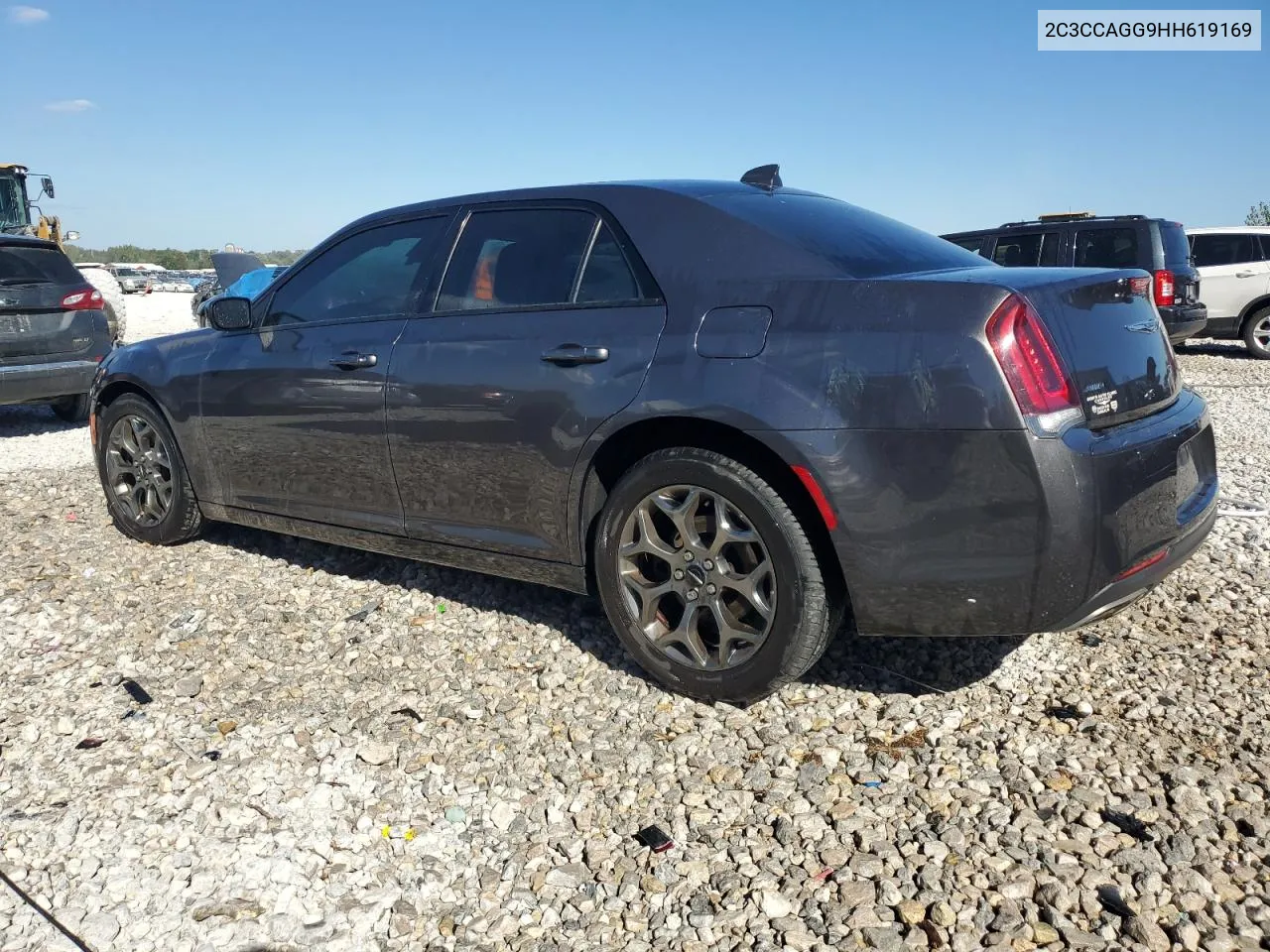 2017 Chrysler 300 S VIN: 2C3CCAGG9HH619169 Lot: 73185914