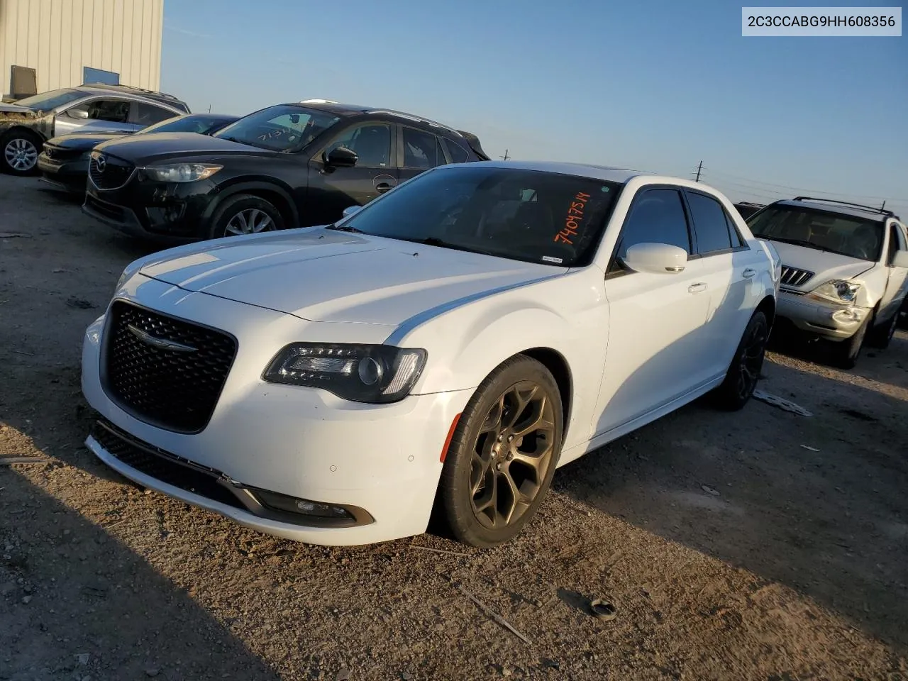 2C3CCABG9HH608356 2017 Chrysler 300 S