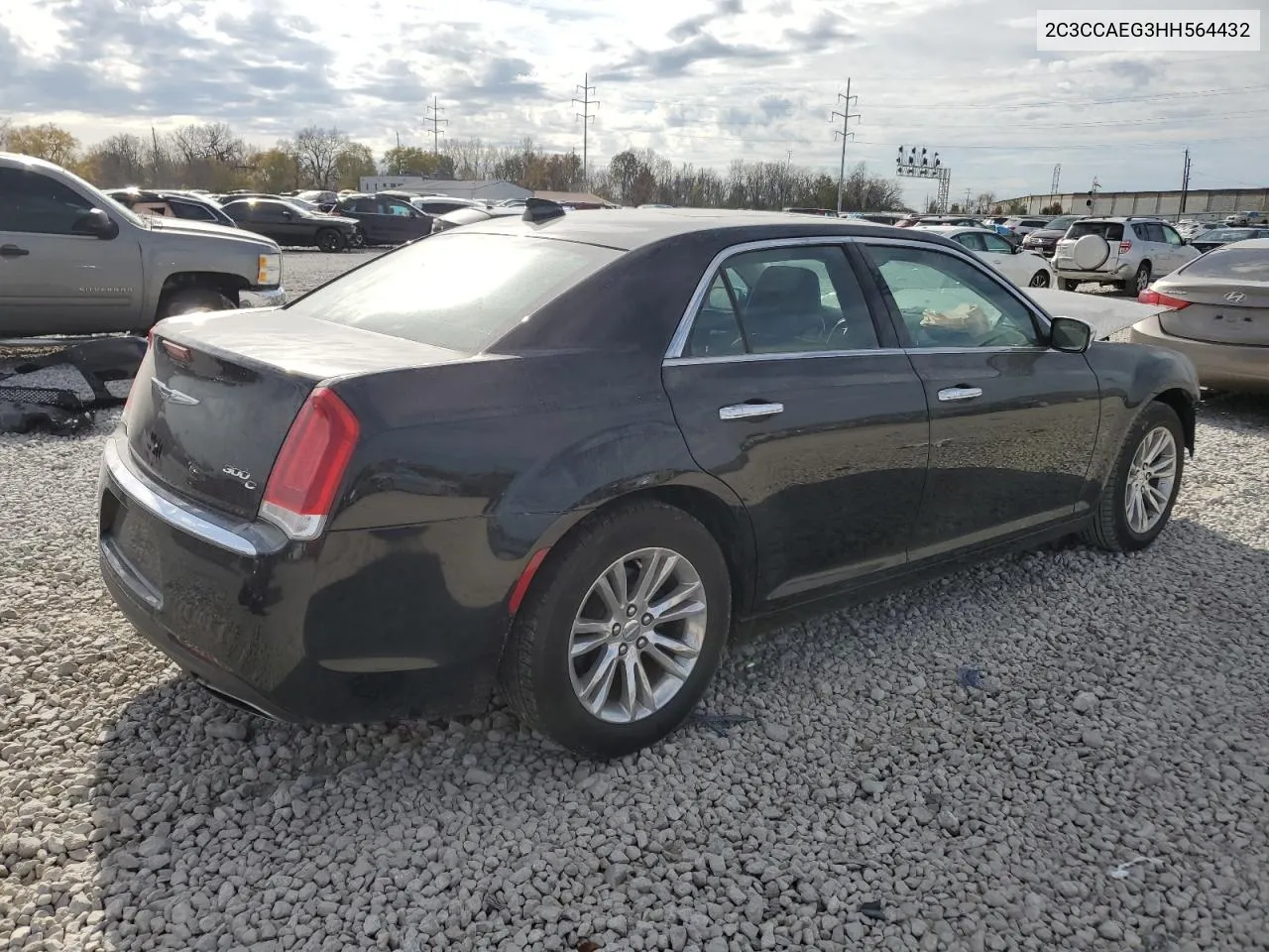 2017 Chrysler 300C VIN: 2C3CCAEG3HH564432 Lot: 79065934