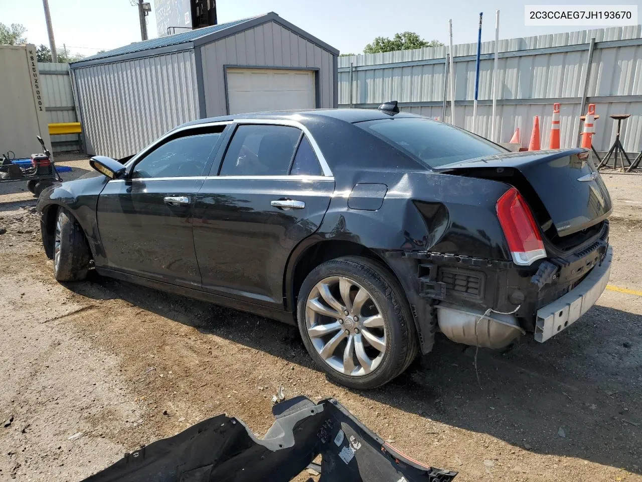 2C3CCAEG7JH193670 2018 Chrysler 300 Limited