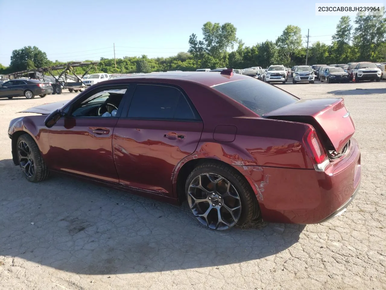 2018 Chrysler 300 S VIN: 2C3CCABG8JH239964 Lot: 58127084