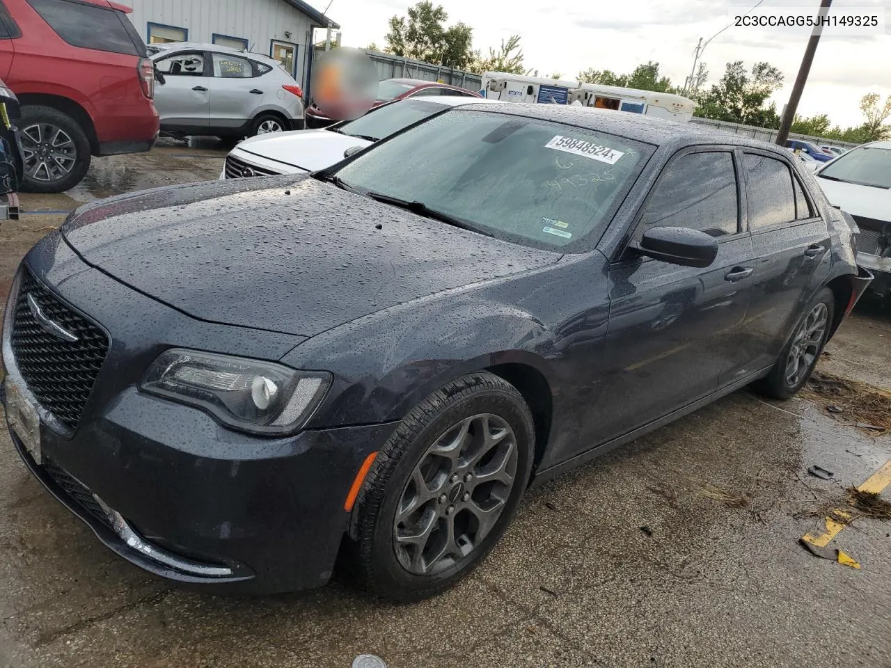 2018 Chrysler 300 S VIN: 2C3CCAGG5JH149325 Lot: 59848524