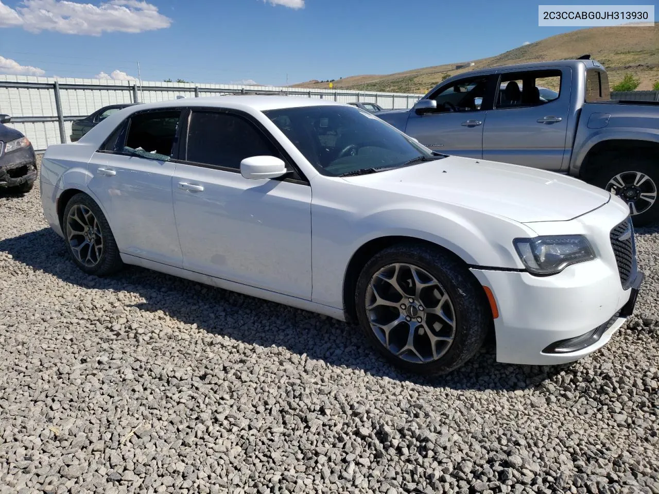 2018 Chrysler 300 S VIN: 2C3CCABG0JH313930 Lot: 60286214