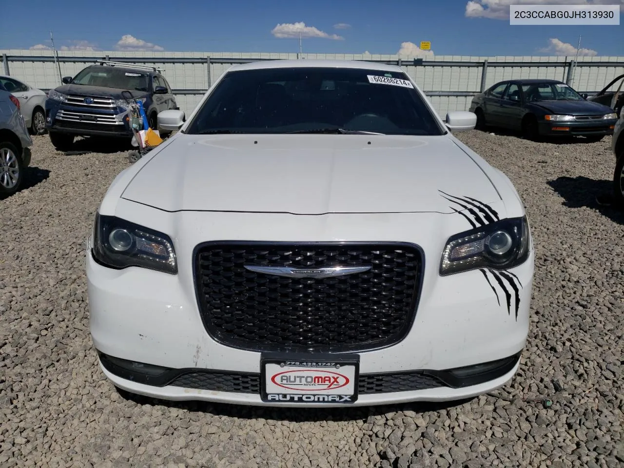 2C3CCABG0JH313930 2018 Chrysler 300 S