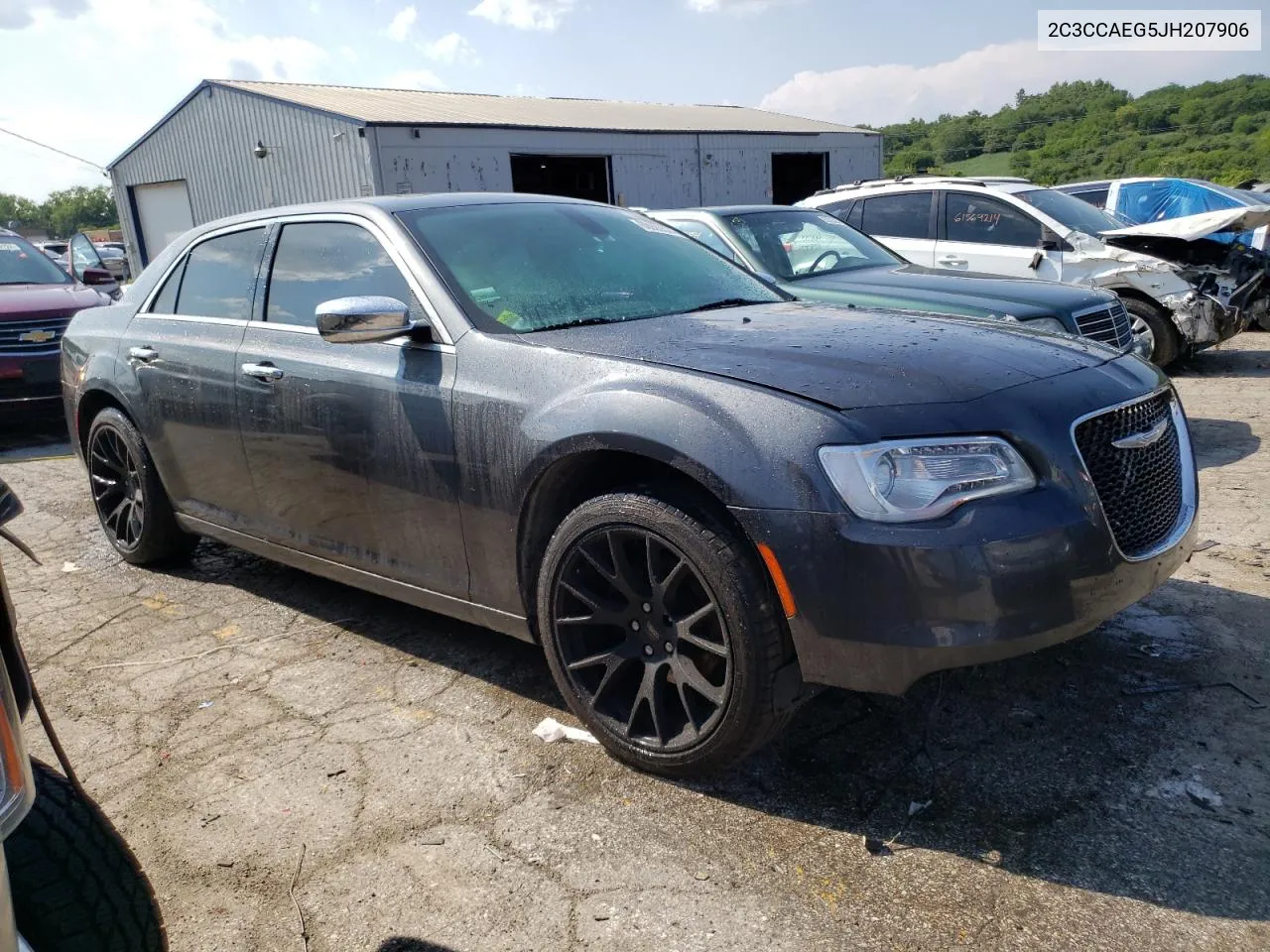 2018 Chrysler 300 Limited VIN: 2C3CCAEG5JH207906 Lot: 60905574