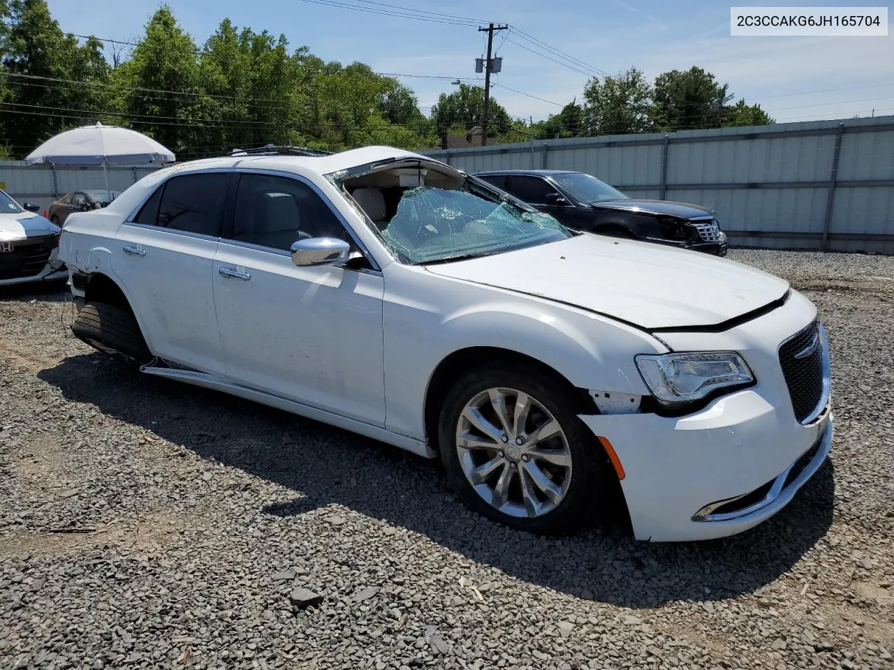 2C3CCAKG6JH165704 2018 Chrysler 300 Limited