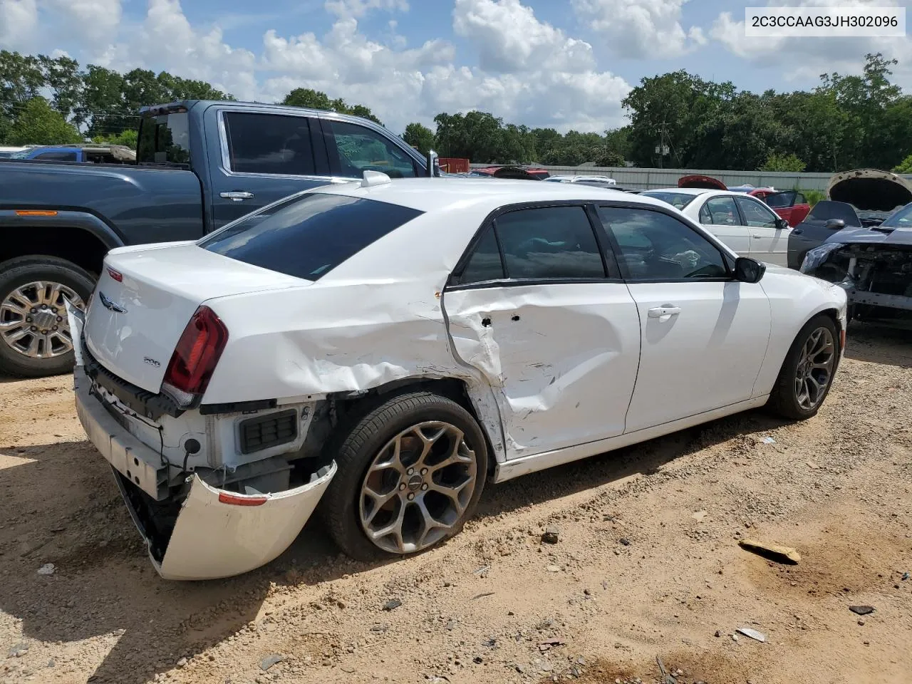 2018 Chrysler 300 Touring VIN: 2C3CCAAG3JH302096 Lot: 61494404