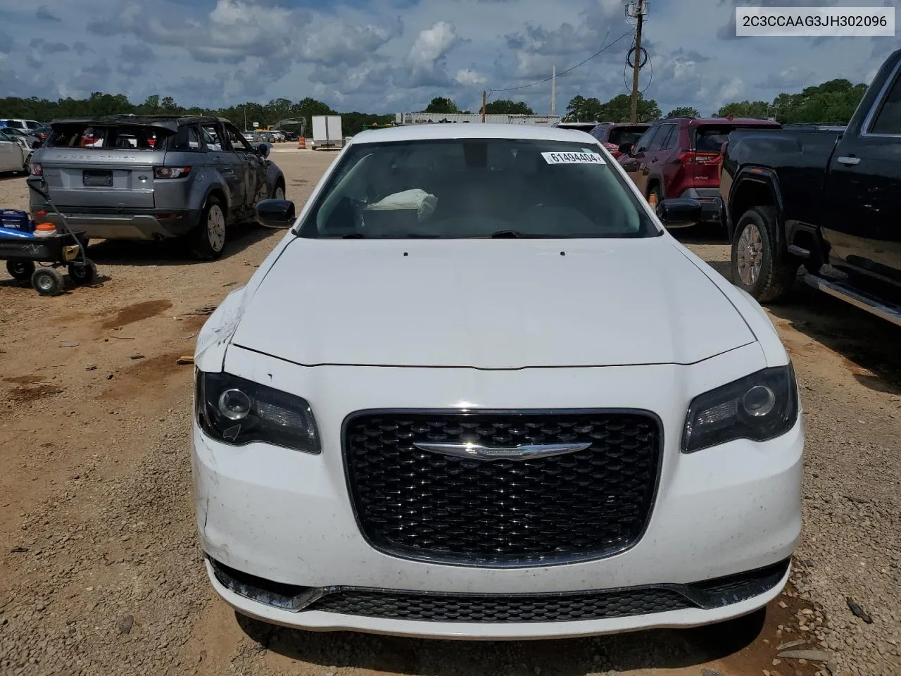 2018 Chrysler 300 Touring VIN: 2C3CCAAG3JH302096 Lot: 61494404