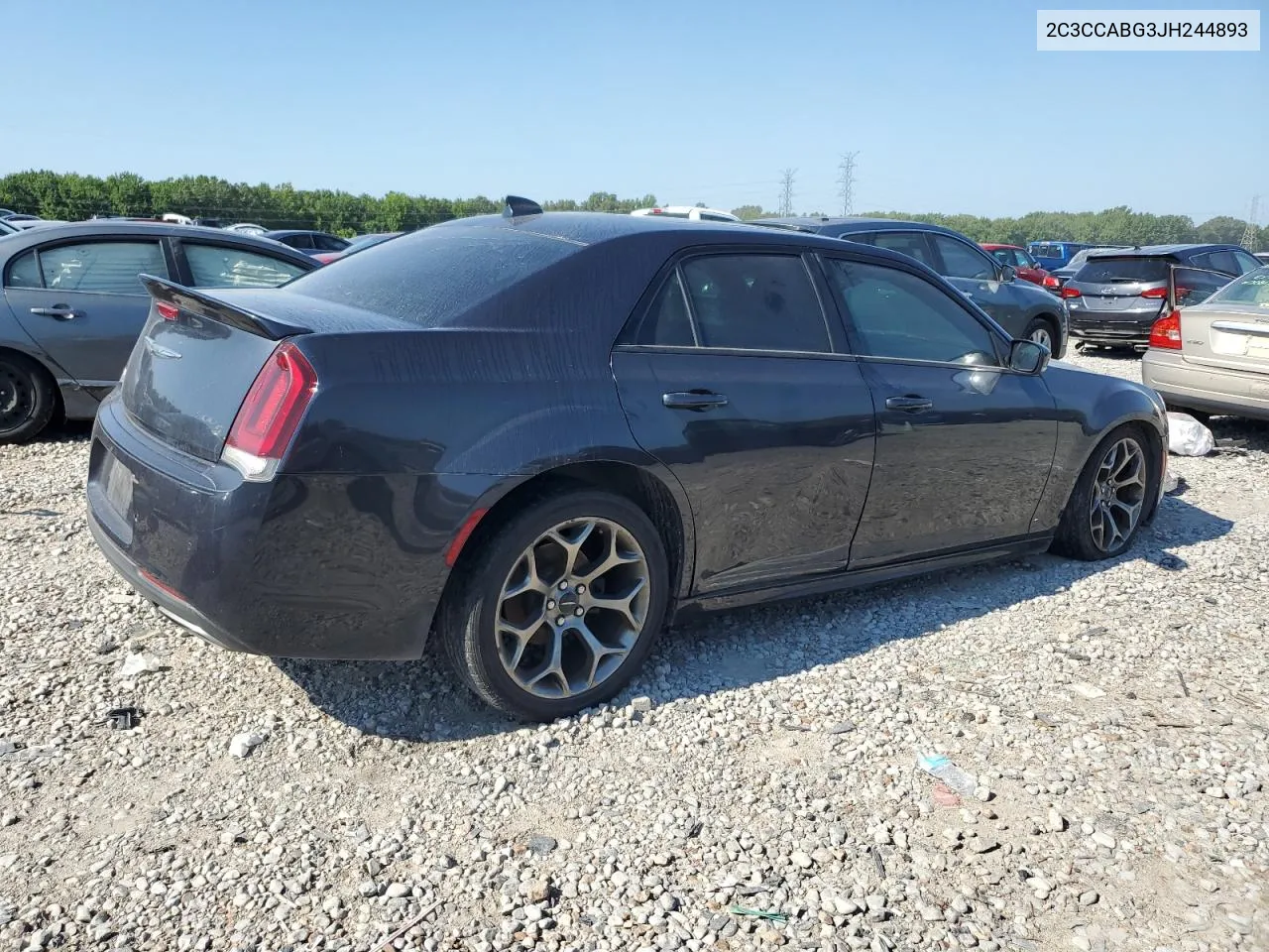 2018 Chrysler 300 S VIN: 2C3CCABG3JH244893 Lot: 61604074