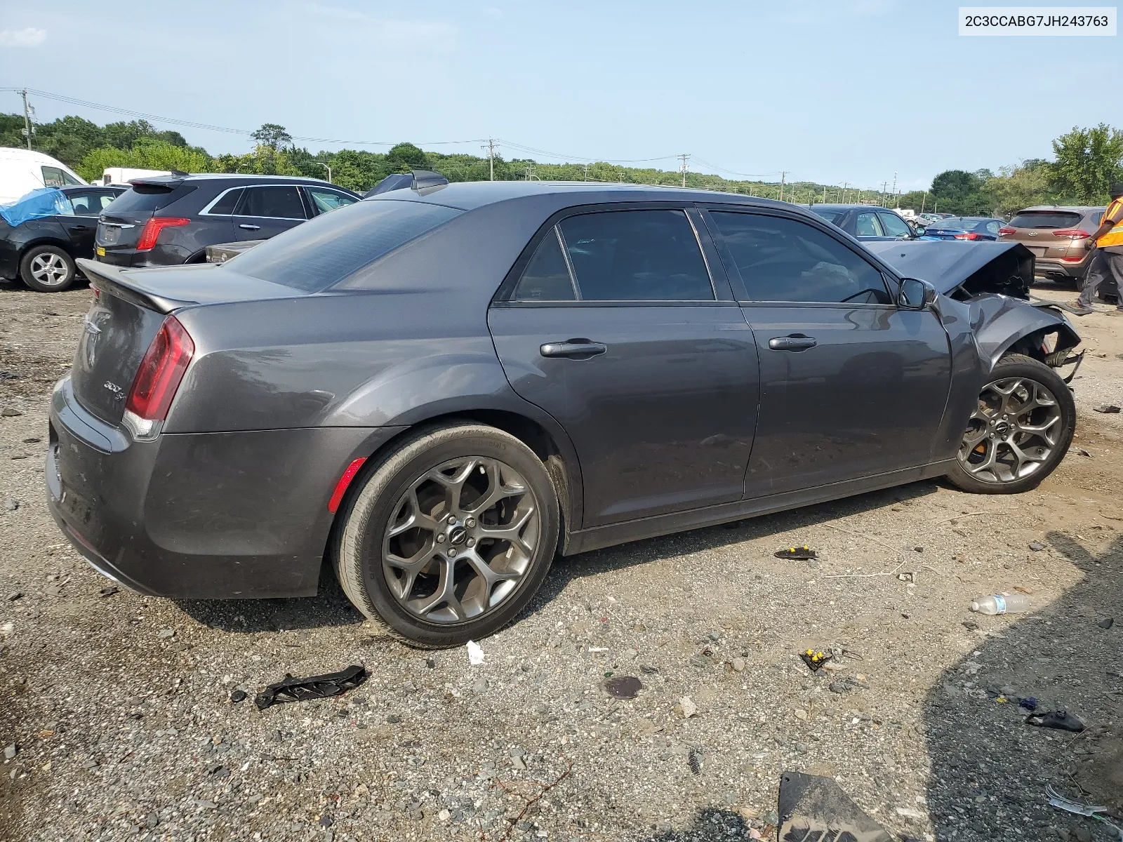 2C3CCABG7JH243763 2018 Chrysler 300 S