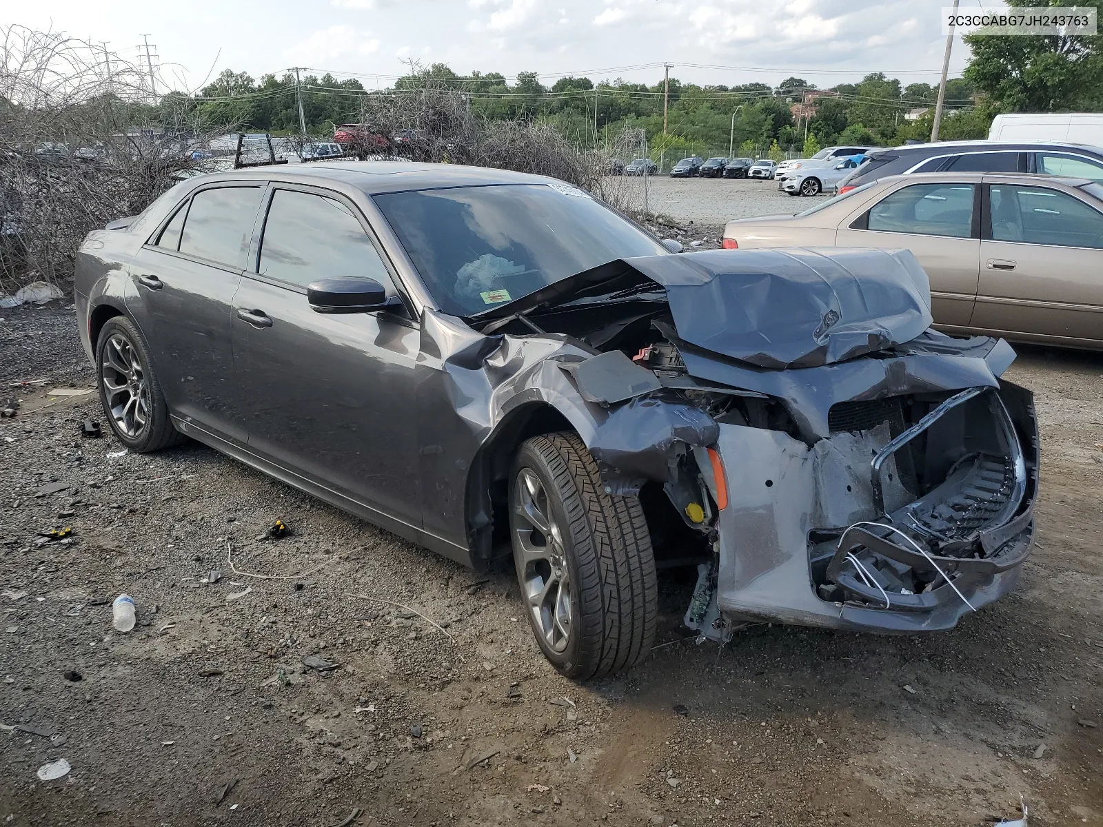 2C3CCABG7JH243763 2018 Chrysler 300 S