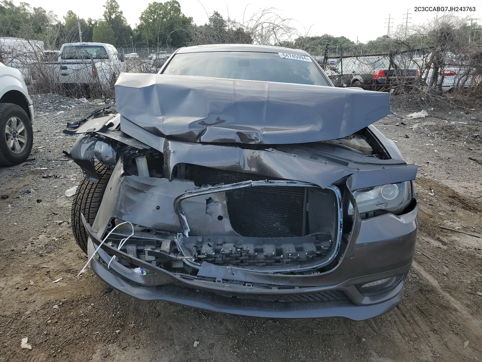 2C3CCABG7JH243763 2018 Chrysler 300 S