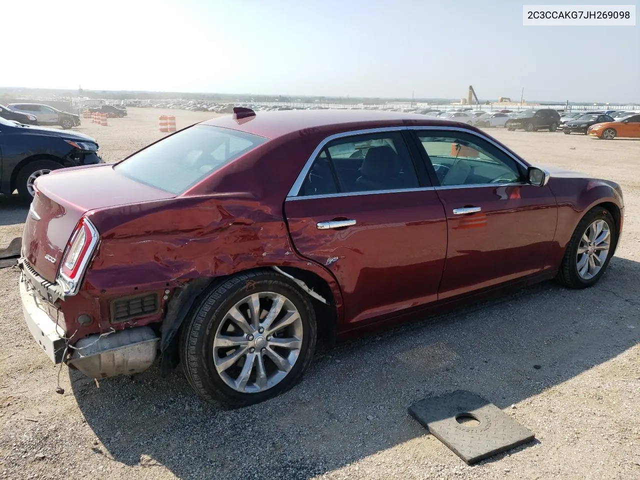 2C3CCAKG7JH269098 2018 Chrysler 300 Limited