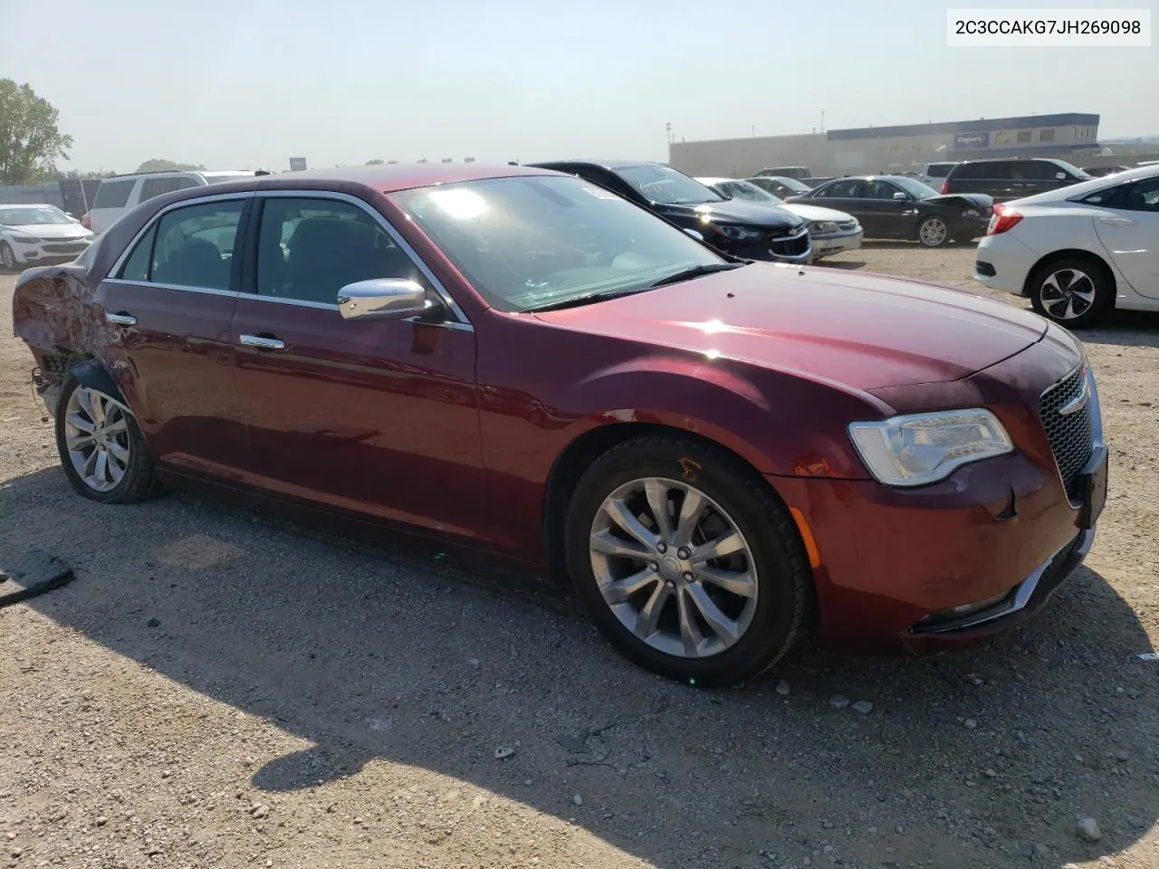 2018 Chrysler 300 Limited VIN: 2C3CCAKG7JH269098 Lot: 67750934