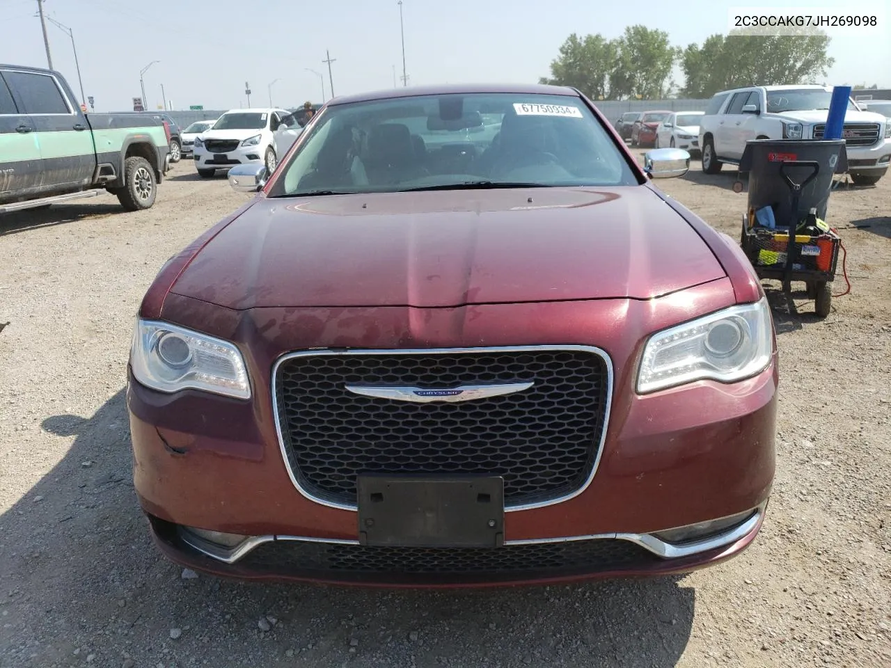 2018 Chrysler 300 Limited VIN: 2C3CCAKG7JH269098 Lot: 67750934