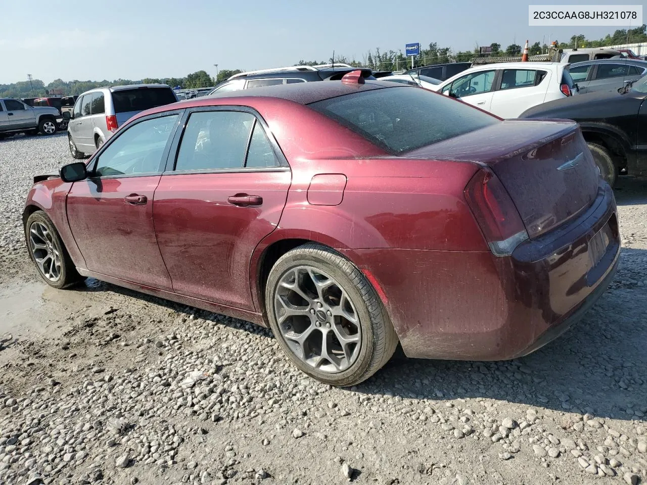 2018 Chrysler 300 Touring VIN: 2C3CCAAG8JH321078 Lot: 68694304