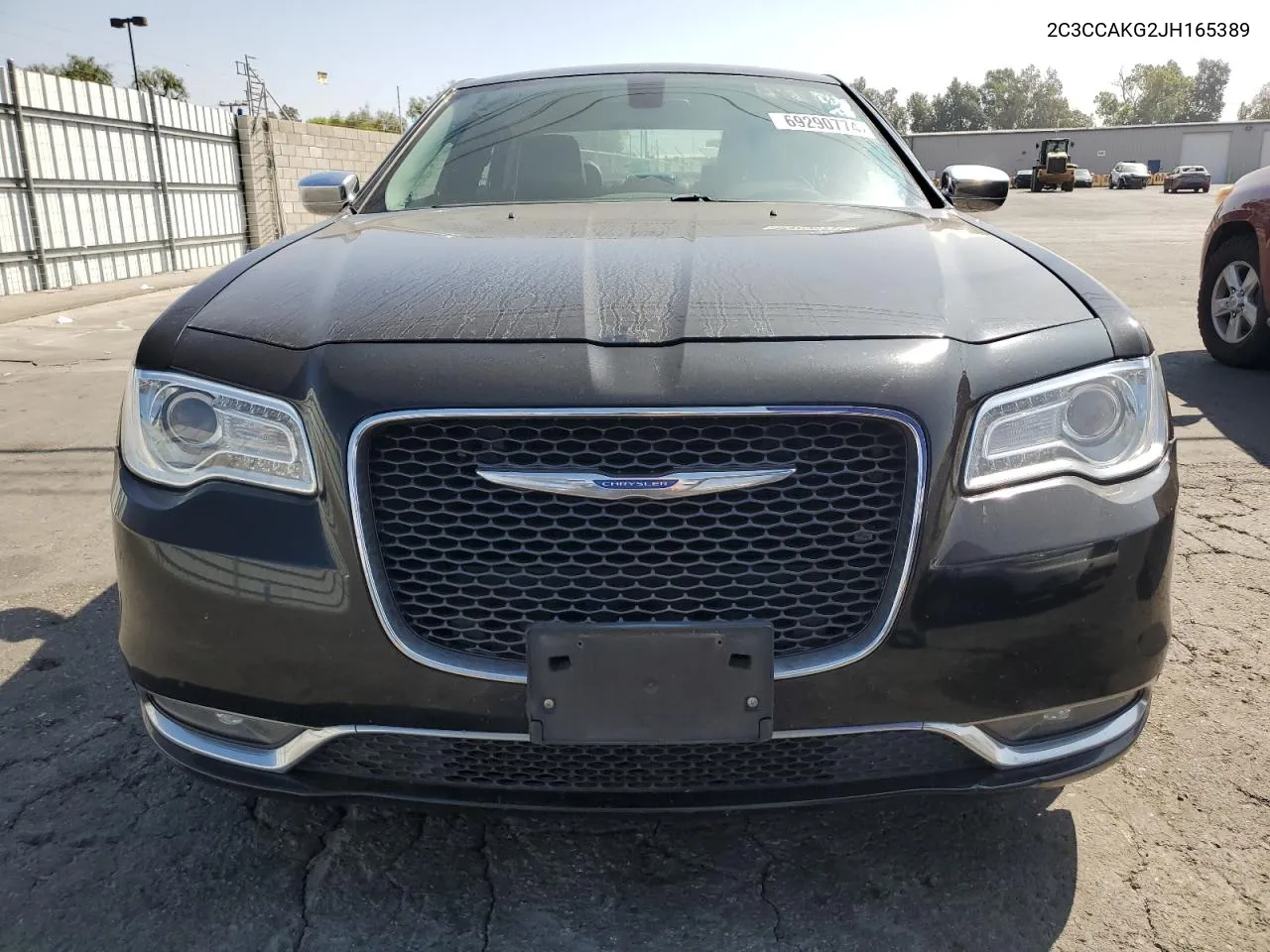 2018 Chrysler 300 Limited VIN: 2C3CCAKG2JH165389 Lot: 69290774