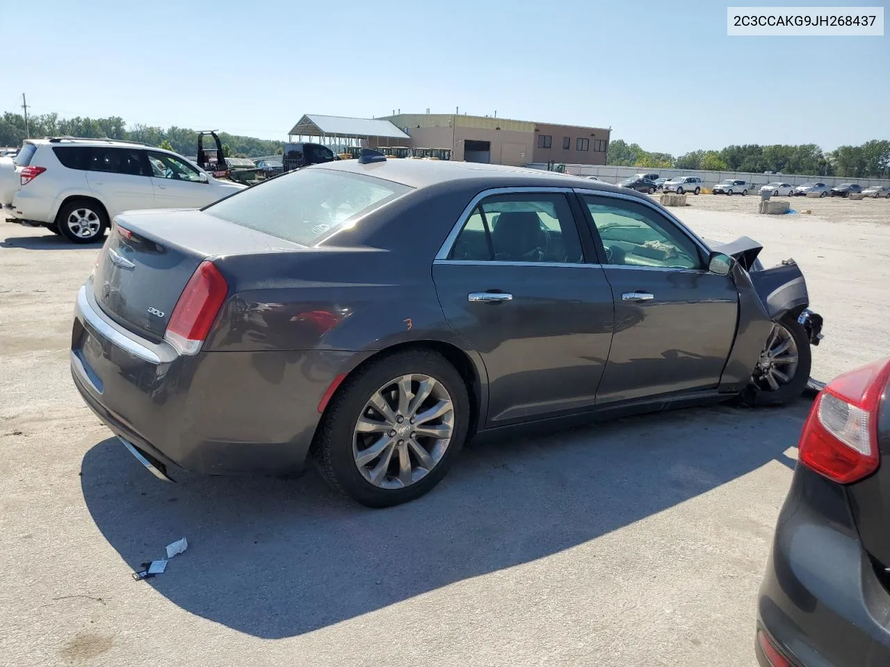 2018 Chrysler 300 Limited VIN: 2C3CCAKG9JH268437 Lot: 70050724