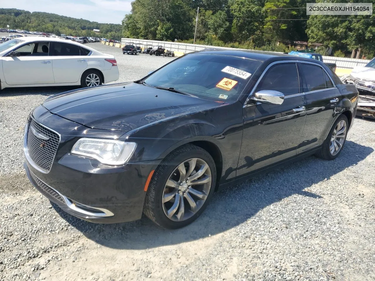 2018 Chrysler 300 Limited VIN: 2C3CCAEGXJH154054 Lot: 70075554